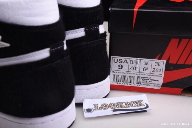 Cheap Husky High Air Panda CD0461-007 OG 1 Retro Jordan 0809
